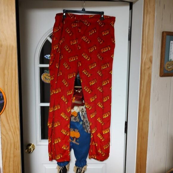 New Kiss Red Soft Fleece Lounge Pants Size Men's XXL - Picture 1 of 2